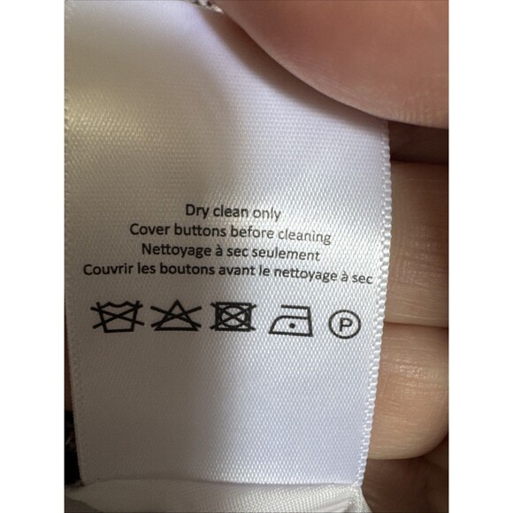 Veronica Beard Size 10 Double Breasted Theron Tweed Blazer Jacket Purple Pink - Picture 10 of 15